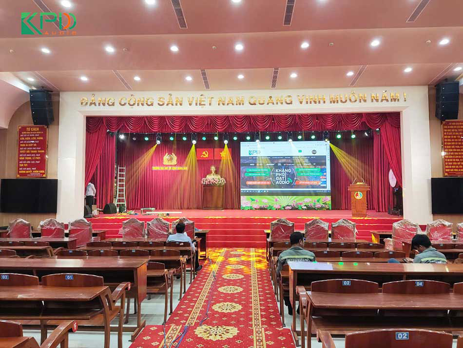 Hệ thống ánh sáng sau khi đã hoàn thiện