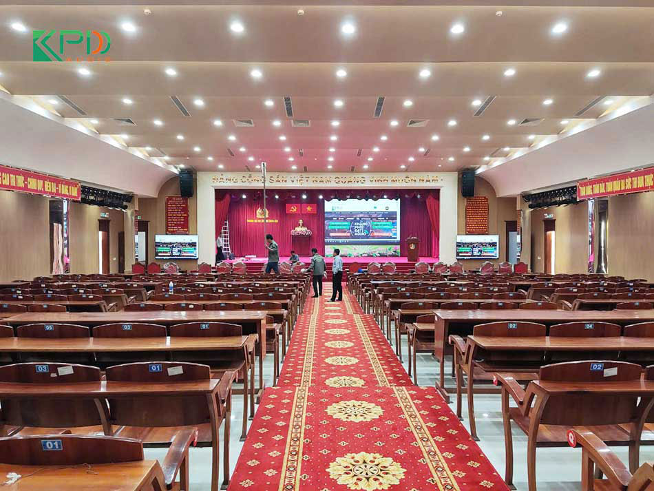 Hệ thống ánh sáng cho Trường Đại Học An Ninh Nhân Dân