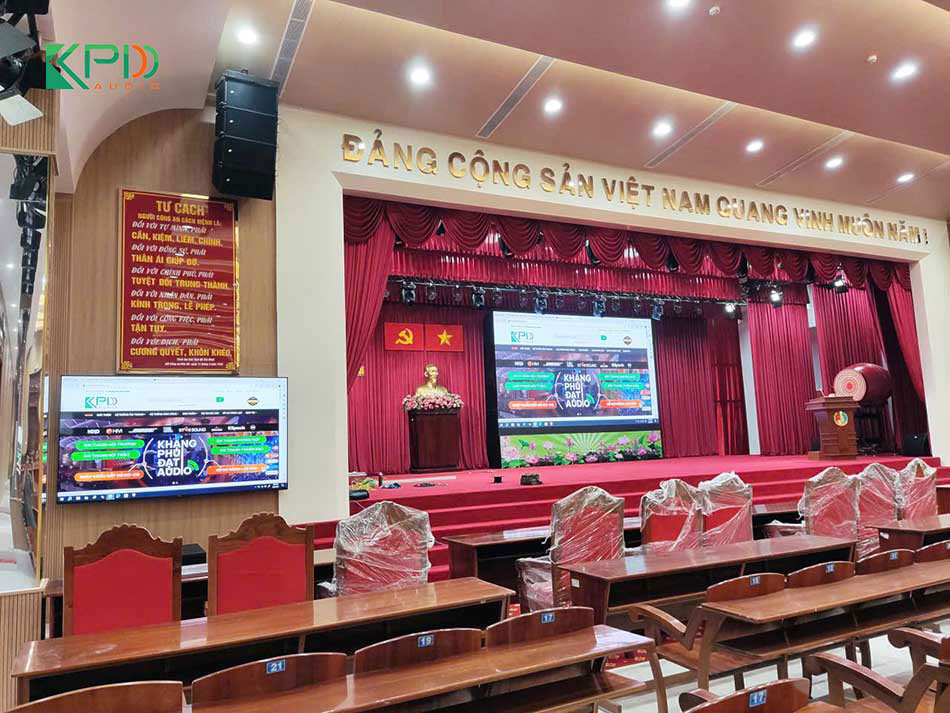 Các thiết bị được bố trí khoa học