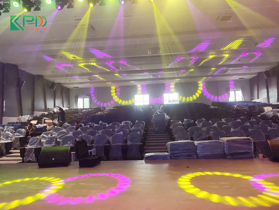 Gobo nhiều màu sắc