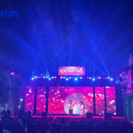 Hệ thống ánh sáng sân khấu ngoài trời tại Đại Học Hà Nội