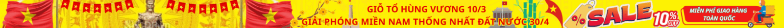 Banner giỗ tổ hùng vương
