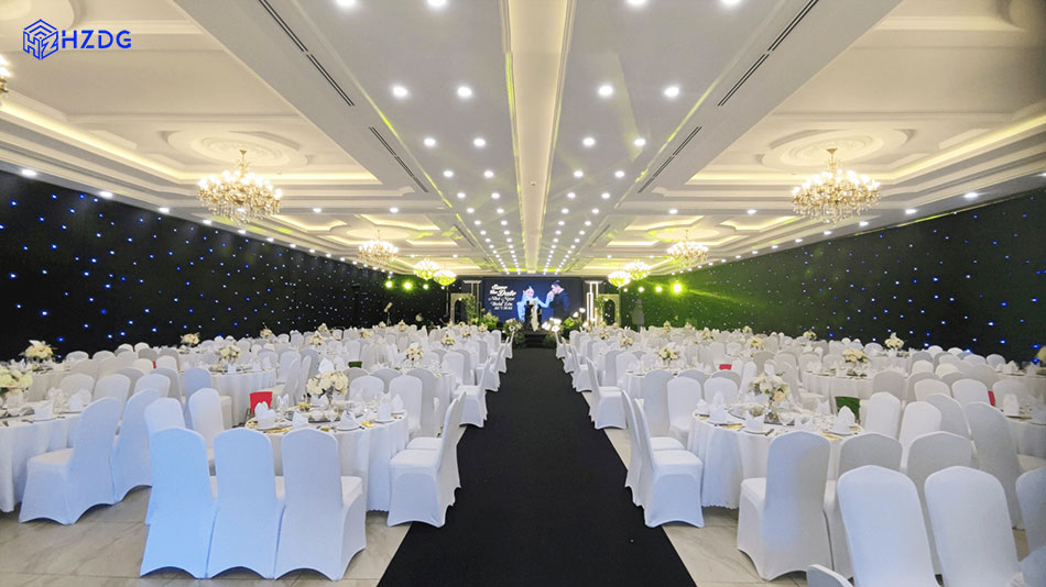 Toàn cảnh hệ thống ánh sáng cho CB Diamond Palace