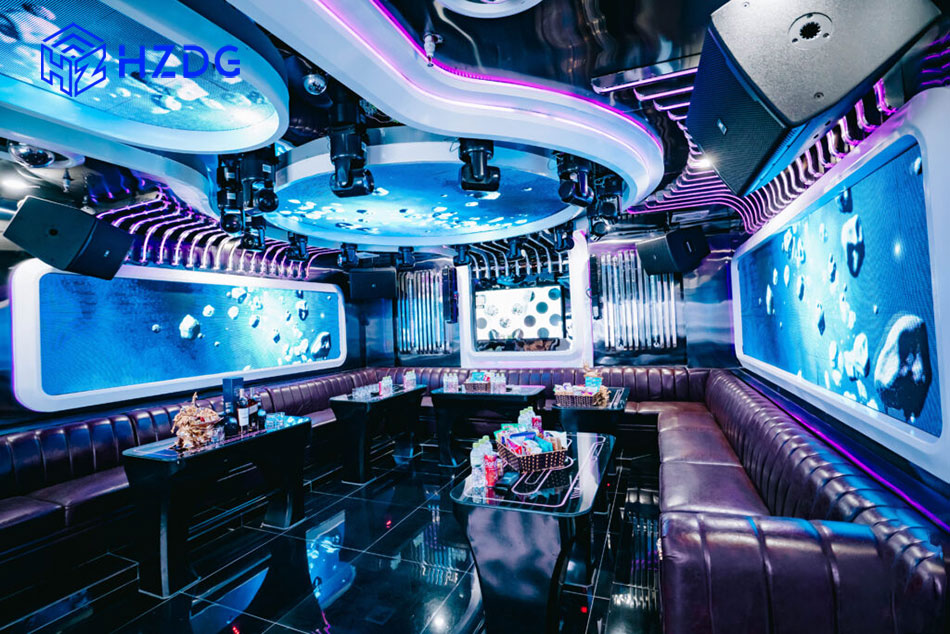 Hệ thống ánh sáng cho Quán Karaoke A999