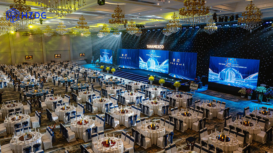 Hệ thống ánh sáng cho Trung tâm Hội nghị Pavillon