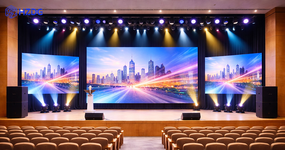 Hệ thống ánh sáng cho hội trường doanh nghiệp, công ty