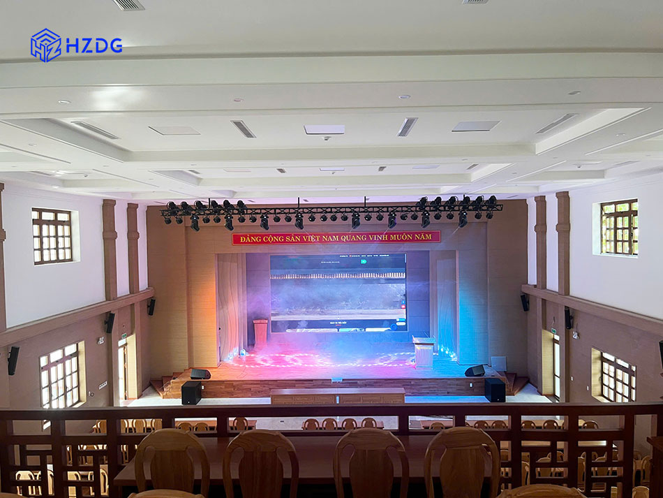 Hệ thống thiết bị được bố trí khoa học
