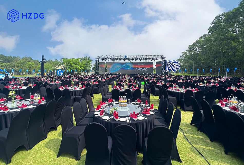 Hệ thống ánh sáng ngoài trời cho Flamingo