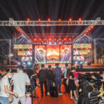 Hệ thống ánh sáng sự kiện ngoài trời tại Phú Thọ