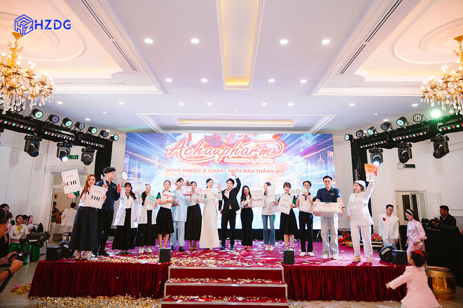 Hệ thống đèn sân khấu chính hãng HZDG