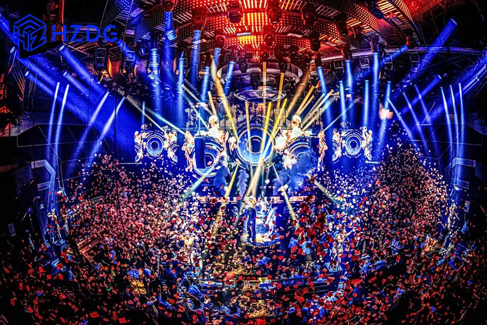 Hệ thống ánh sáng cho Yuejie Live Party