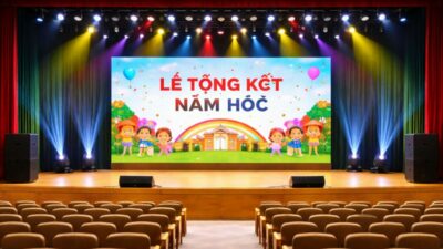 Giải Pháp Hệ Thống Ánh Sáng Cho Hội Trường Trường Học