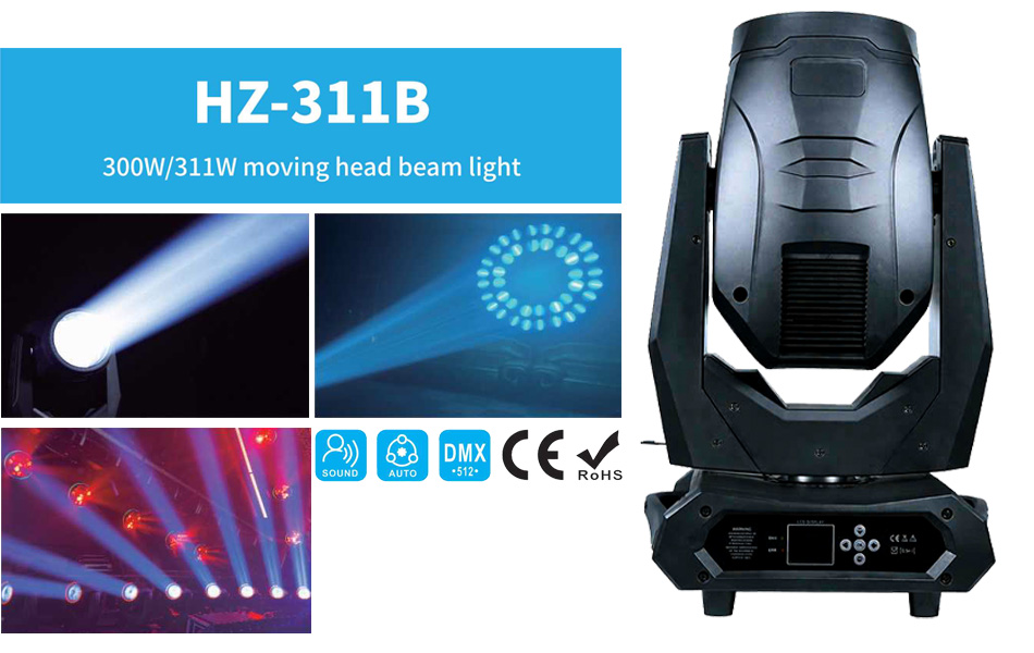 Ứng dụng đèn Beam Moving HZDG HZ-311B