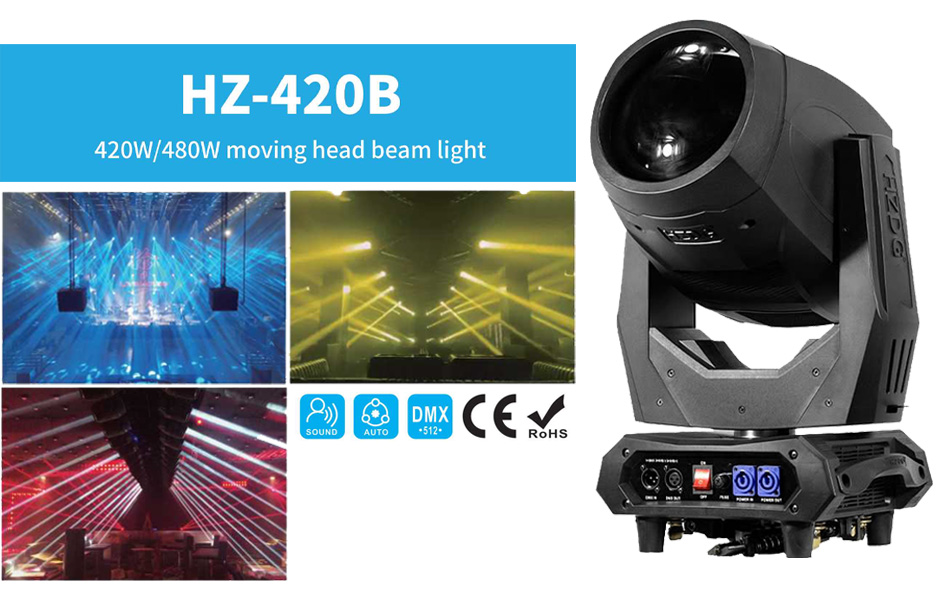 Ứng dụng đèn Beam HZ-420B