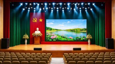 Giải Pháp Ánh Sáng Hội Trường Cho Ủy Ban – Nhà Văn Hóa