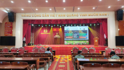 Hệ thống ánh sáng cho trung tâm sự kiện The One – Chương Dương