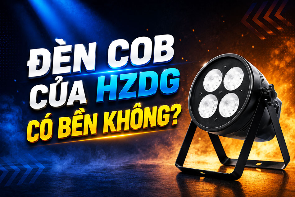 Đèn COB của HZDG có bền không?