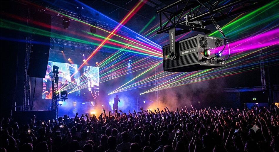 Đèn Laser RGB