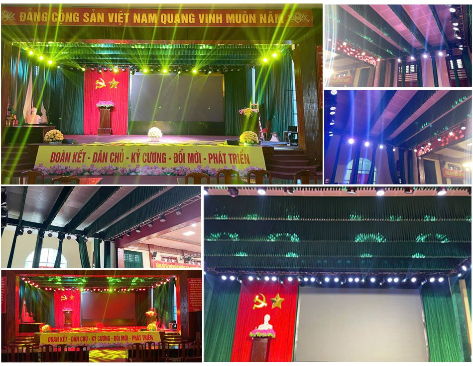 Hệ thống ánh sáng HZDG cho UBND phường Tam Chúc